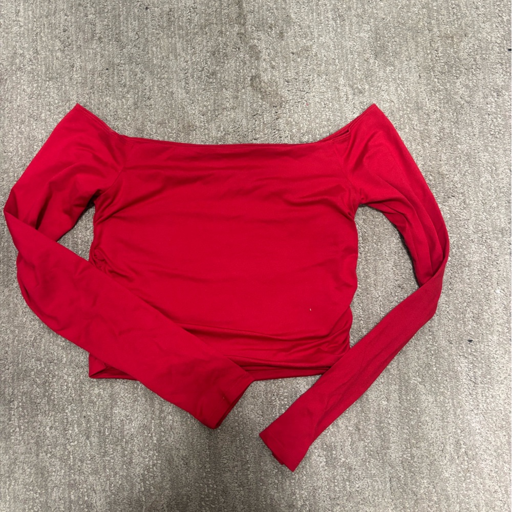 Hollister Vibrant Red Women's Blouse